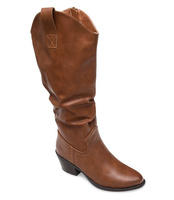 Kowbojki damskie Abloom CH19102 Brązowe