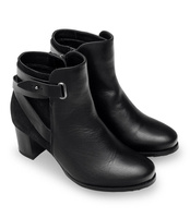 Botki damskie Pesco 1772 Czarne