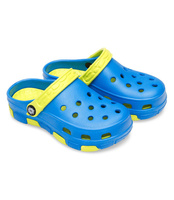 Klapki dziecięce Realpaks F-401 Niebiesko-Zielone