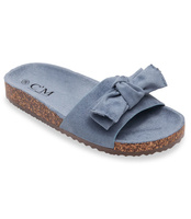 Klapki damskie C'M Paris 216 Niebieskie