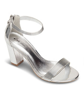 Sandałki damskie Style Shoes 6716 Srebrne