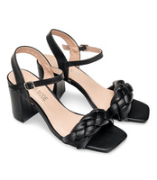 Sandałki damskie Laura Mode QL-175 Czarne