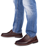 Mokasyny męskie Escott 766 Brązowe