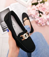 Mokasyny damskie Skotnicki P-3-0580 Czarne