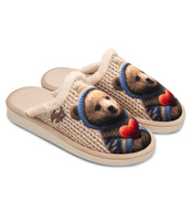 Kapcie damskie Natural Style NS-106 Niebieskie