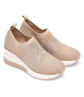 Buty sportowe damskie N/M HQ257 Beżowe