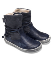 Botki dziewczęce American Club G-AB16183 Granatowe