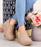 Buty sportowe damskie Lady Glory HQ272 Beżowe