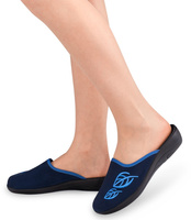 Kapcie damskie Befado 552D002 Granatowe