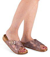 Klapki damskie Inblu UA-22 Brązowe