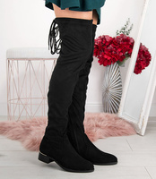 Kozaki damskie Sixth Sens F166 Czarne