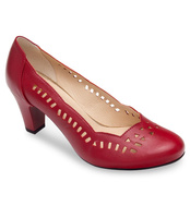 Czółenka Pesco 1821 Czerwone