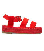 Sandałki damskie Coura 164 Czerwone