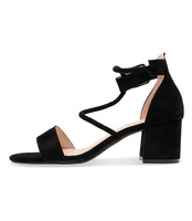 Sandałki damskie Laura Mode QL-68 Czarne