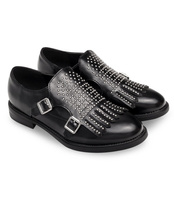 Półbuty damskie Sixth Sens BA72 Czarne