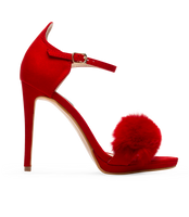 Sandałki damskie Bello Star L6120 Czerwone