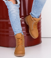 Trapery damskie Bestelle WNH-1 Brązowe