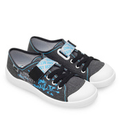 Trampki dziecięce Befado 251Y100 Szare