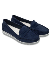 Mokasyny damskie Skotnicki P-3-0562 Granatowe