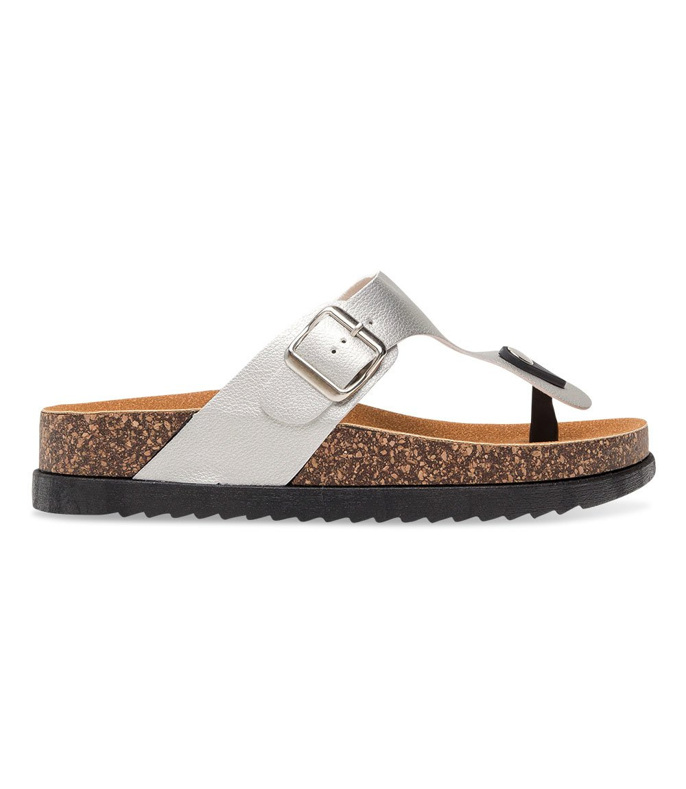 Japonki damskie Jomix D7593 Srebrne