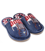 Kapcie damskie Natural Style NS-225 Granatowe