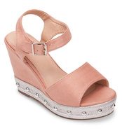 Sandały damskie Bestelle S1012-10SC-1 Różowe