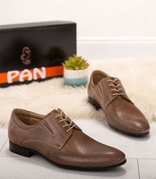 Półbuty męskie Pan 1158 Cappuccino