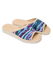 Kapcie damskie Natural Style NS-056 Niebieskie