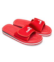 Klapki damskie Kubota Rzep KKRZ06 Czerwone