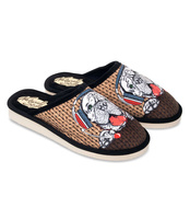 Kapcie damskie Natural Style NS-122 Brązowe