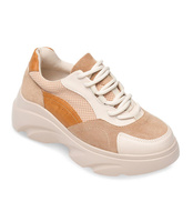 Buty sportowe damskie N/M F215 Beżowe