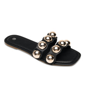 Klapki damskie N/M F-04-01 Czarne