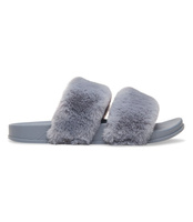 Klapki damskie Queen Vivi 98-35 Szare