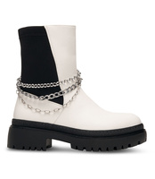 Botki damskie Sixth Sens JW138 Białe