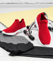 Buty sportowe damskie Big Star DD274463 Czerwone