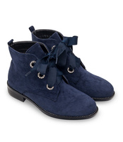 Botki damskie Bestelle G276 Granatowe