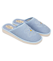 Kapcie damskie Natural Style NS-014 Niebieskie