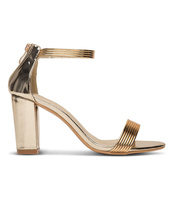 Sandałki damskie Style Shoes 6716 Złote