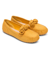 Mokasyny damskie Abloom 195-2 Żółte