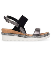 Sandałki damskie Sixth Sens S102 Czarne