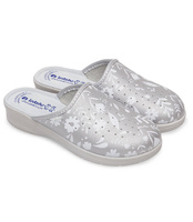 Klapki damskie Inblu 50-51 Srebrne