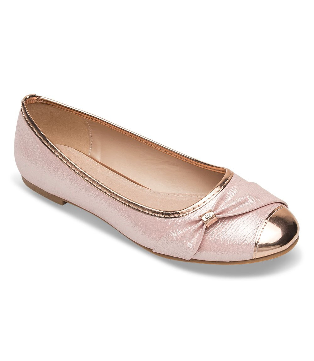 Balerinki damskie American Club LU15/19 Szampańskie