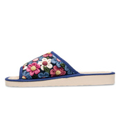 Kapcie damskie NaturalStyle NS-050 Niebieskie