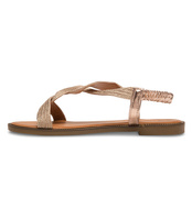 Sandałki damskie Laura Mode F-11 Szampańskie