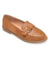 Mokasyny damskie Sixth Sens 918-17 Brązowe