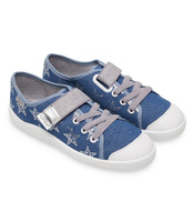 Trampki dziecięce Befado 251Y094 Jeansowe