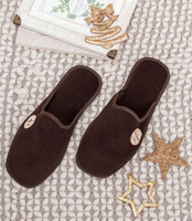 Kapcie męskie Natural Style NS-500 Brązowe