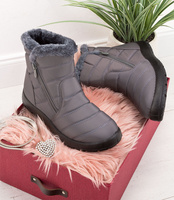 Śniegowce damskie Skotnicki B-3-0301 Szare