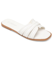 Klapki damskie Abloom WL362 Białe