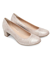 Czółenka Pesco 2010 Beżowe